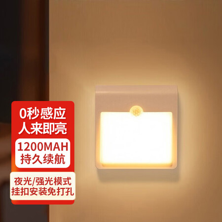 亲身揭秘酷火V33人体感应灯暖白质量究竟咋样？交流一星期感受分享！