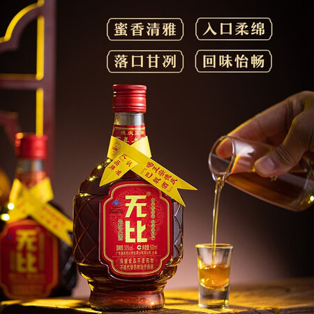 内行人开箱评测【百年品牌】无比凸养生保健酒30度500ml纯植物配方每2瓶配礼感受如何？内幕剖析曝光！