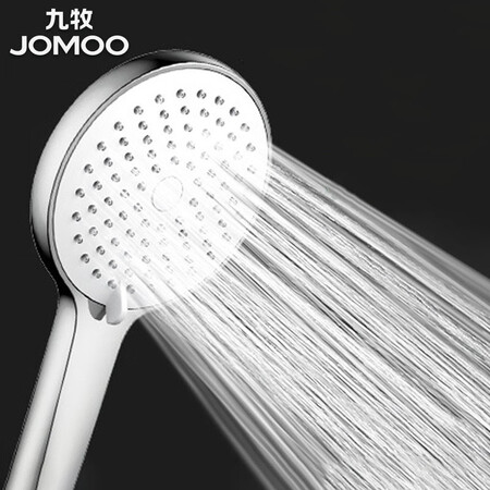 参考说说九牧（JOMOO） 增压花洒喷头淋浴淋雨莲蓬头加压高压硅胶用户评价如何？告知二个月感受分享！