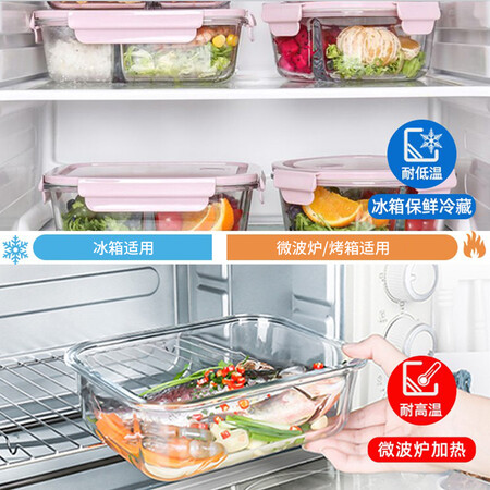 用后评测欣美雅（ximeiya） 可微波炉加热玻璃饭盒上班带饭专用保鲜碗口碑评分如何？说说一星期感受分享！