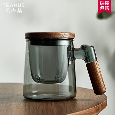 比了又看忆壶茶 茶杯分离玻璃泡茶道杯喝茶水杯子男士办公杯带过滤测评下质量如何？说说真实评价感受！
