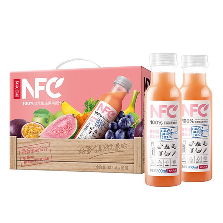 农夫山泉农夫山泉 NFC果汁饮料 100%NFC番石榴混质量到底好不好_http://www.meifudie.com_好物_第2张