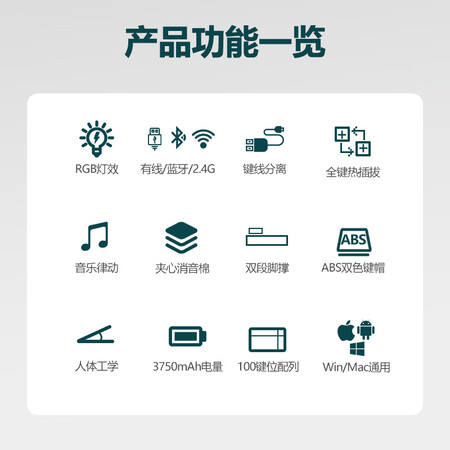 良心点评解析RK98机械键盘无线2.4G有线蓝牙三模键盘笔记本家用办公台式是否值得买？用过的人知道！