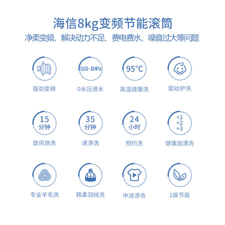 海信XQG80-S1229FW怎么样?质量好吗?