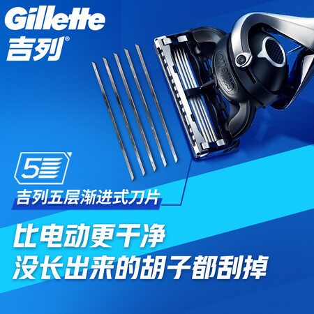 亲身爆料吉列剃须刀手动刮胡刀5层锋隐致顺引力盒1刀架9刀头+底座情是否划算？不得不看的真实情况！不看后悔！！