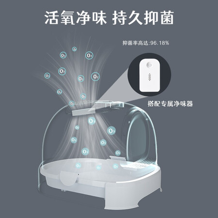真实评测一下美卡机器猫升级款净味封闭猫砂盆是不是真的啊？优缺点评测！