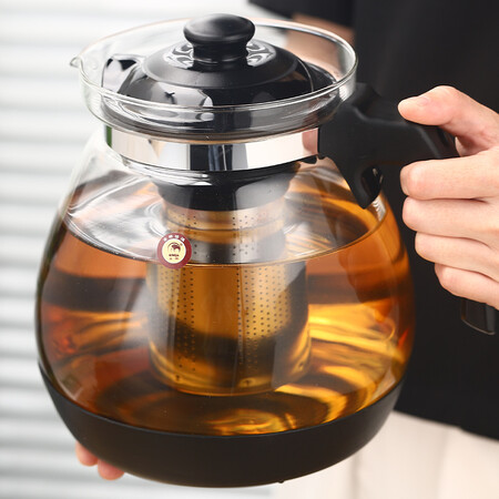 真实说说金熊 玻璃泡茶壶 加厚耐热 大容量过滤花茶水壶防撞底保护性价比高不高呢？评测两个月心得分享！