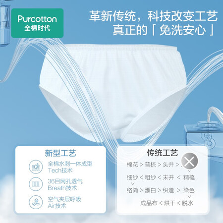 已经入手剖析全棉时代 一次性内裤产妇孕妇月子免洗独立包装纯棉内裤女士出差旅行必备真实感受曝光？内幕剖析曝光！！