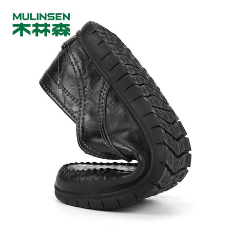 网友评测木林森（MULINSEN）时尚男鞋休闲鞋 简约舒适套脚商务休闲皮鞋参数配置优缺点？深度剖析揭秘！