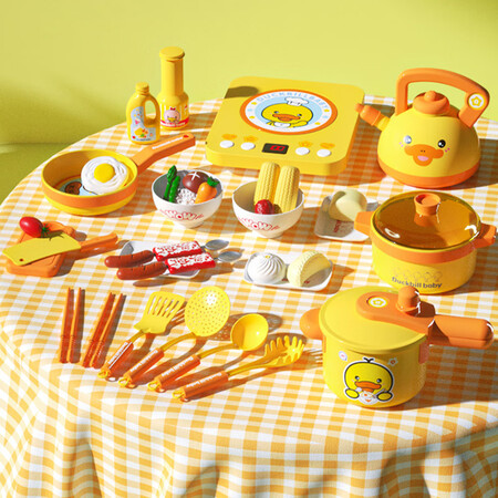 入手使用鑫思特（XST）儿童过家家厨房玩具做饭炒菜语音电磁炉套用户反馈如何？使用三星期心得分享！