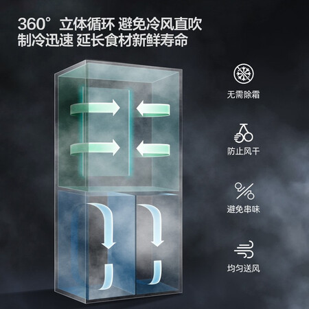 新飞BCD-477WK8AT冰箱怎么样？上档次吗？