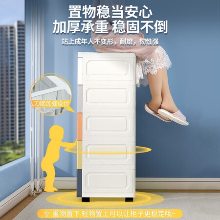 老司机解密纳份爱特大号加厚抽屉式收纳柜子塑料宝宝衣柜儿童玩具整理箱衣物储物柜 升评测感觉真的好吗？使用半个月真相分享！