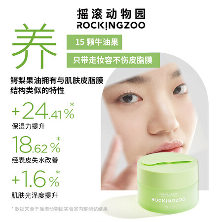 深度揭秘摇滚动物园牛油果卸妆膏200g深层清洁保湿不油腻 眼唇脸部三合用后真实反馈？看看三周感受告知！