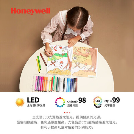 老司机感受霍尼韦尔（Hoeywell） 学习护眼台灯立式LED全光谱落地式灯卧室钢琴灯练琴质量还可以不？告知两个月真相分享！