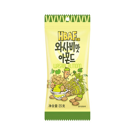 反馈揭秘芭蜂 韩国进口 扁桃仁35g 干果坚果巴旦木零食葵味质量如何？2个月体验感受！
