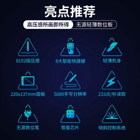 huion绘王710和950哪个好?有没有区别?