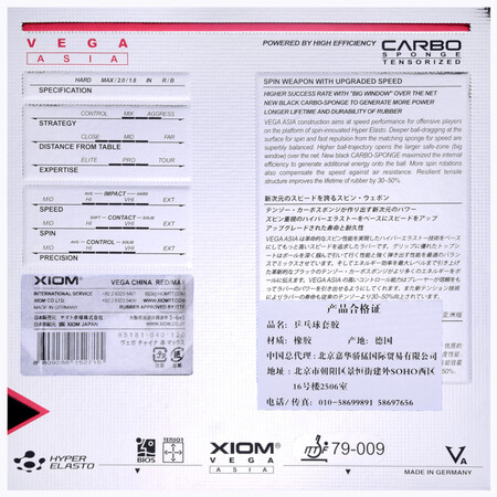 良心说说XIOM骄猛 红V乒乓球胶皮反胶 乒乓球拍套胶 唯佳速度型用后真实反馈？入手曝光评测！