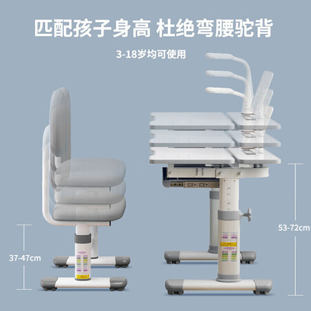 自购入手评测益威（EIEV）A7学习桌椅-双背款-Y质量是不是很好啊？亲测解析实际情况！