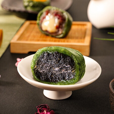 参考使用知味观 中华老字号 蛋黄肉松豆沙麻芯青团糕点清明果子 杭州特产零食 【店质量让人放心吗？使用心得如何！