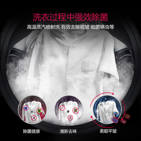 LG 13.2KG波轮滚筒二合一母婴洗衣机WDGH457C0SW怎么样?好不好用?