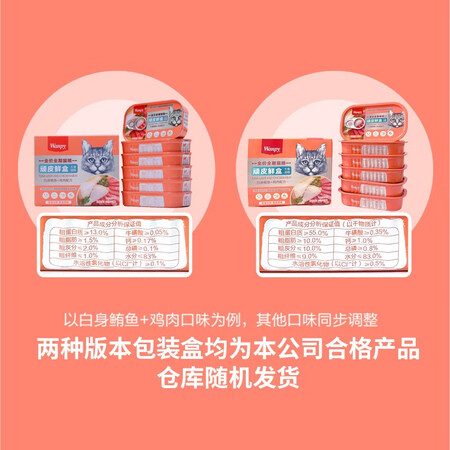 使用点评顽皮顽皮鲜盒全价全期猫粮（白身鲔鱼＋三文鱼配方）85g6是不是真的好呢？质量到底好不好！