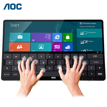AOC 21.5英寸10点电容触控显示器E2272PWUTBS怎么样?质量好吗?