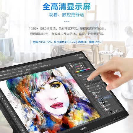 显示器飞利浦242b9t和aoc e2472pwut/bs 23.6英寸哪个好？有什么区别？