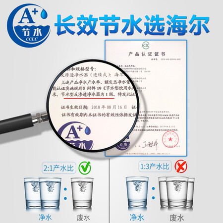 海尔净水器节水纯水机HRO4h29-4(JD)怎么样?评价好吗?