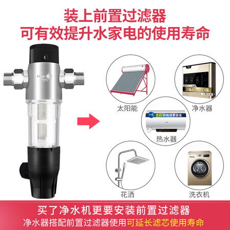 海尔HSW-PF15前置过滤器反渗透400G净水器HRO4H56-3怎么样?属于什么档次?