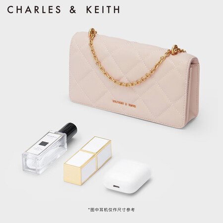 吐露实情曝光CHARLES&KEITH早春CK6-10680924包包女包油画菱格钱包 Light Pik浅粉色 XS质量靠谱不？分享三周感受分享！