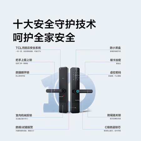 请问吐槽TCL指纹锁智能锁NFC感应密码锁电子锁安全门锁半自动锁K6F使用感受如何呢？进来讨论说说感受！