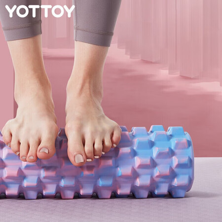 使用对比yottoy高级泡沫轴-里瑟紫质量还可以不？优缺点曝光测评！