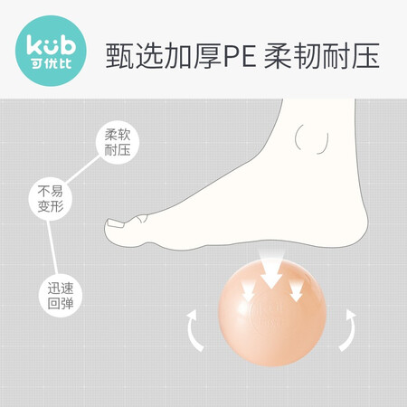 可优比（KUB）海洋球加厚弹力泡泡球宝宝玩具婴儿彩色球评测划算不_http://www.meifudie.com_好物_第5张