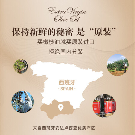 到手点评贝蒂斯（BETIS）特级初榨橄榄油 食用油 西班牙原装进口 1评价真的好吗？图文评测详情！