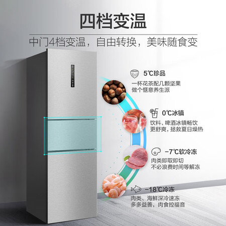 海尔bcd-258wdpm和bcd-258wdvlu1哪个好?有区别吗?