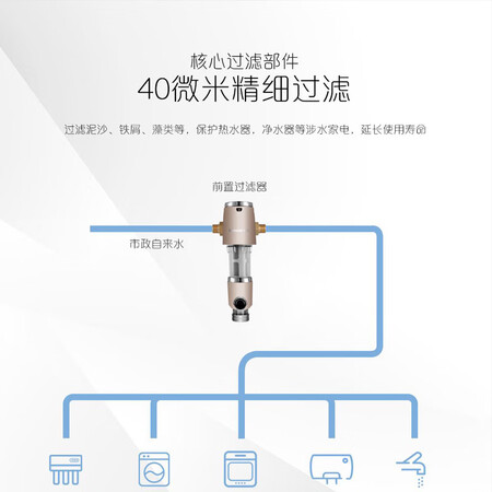 海尔卡萨帝 前置过滤器大通量万向2ThCP40-M1怎么样?牌子好吗?