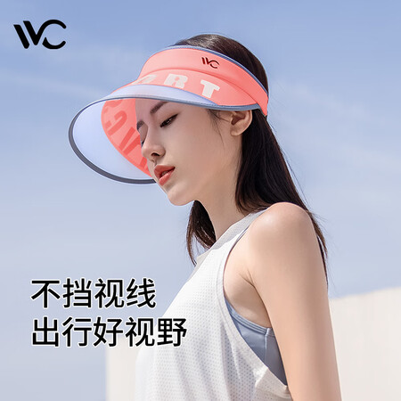 使用评测一下VVC防晒遮阳帽女夏季新款太阳帽防紫外线出游空顶帽 时尚款-西真实使用感受？交流两个月真相分享！