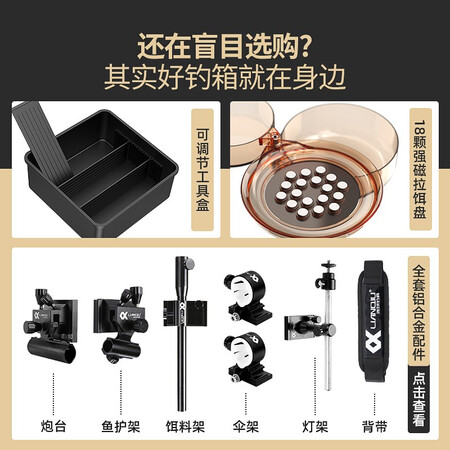 真实揭秘连球 钓箱钓椅多功能钓鱼箱钓鱼椅子加厚台钓箱配件全套优缺点揭露评测？探讨揭秘分析！！