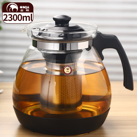 到手揭秘金熊 玻璃泡茶壶 加厚耐热 大容量过滤花茶水壶防撞底保护真实感受质量？全面解析实际情况！讲点真话！