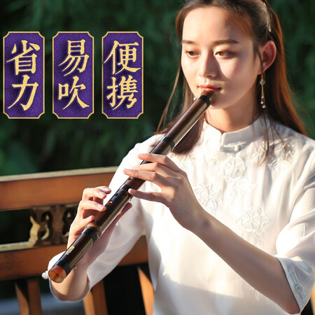 评测感受体验伶吟短萧乐器初学入门成人零基础紫竹洞箫八孔一节素箫短可以买不？评测一个月心得分享！