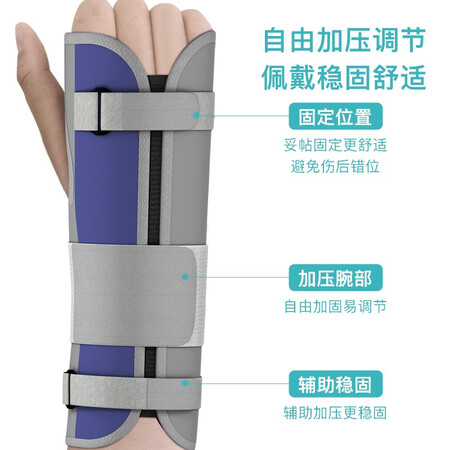 康慕 手腕骨折固定夹板护腕扭伤护具透气吸汗腕关节固定内幕分析测评_http://www.meifudie.com_好物_第5张