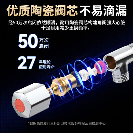 九牧（JOMOO）角阀怎么样？质量靠谱吗？