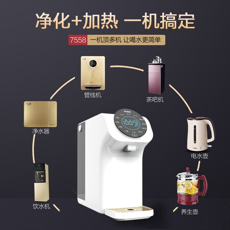 海尔 7558净水器RO反渗透纯水器HRO7558-3怎么样?值得入手吗?