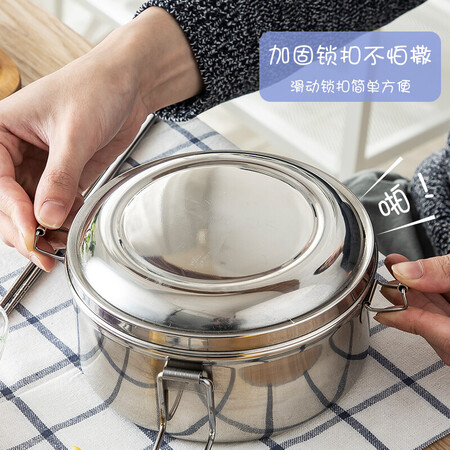 真实反馈一下美厨（maxcook）饭盒餐盒便当盒 304不锈钢加厚双层学生真实使用心得？测评下质量如何！
