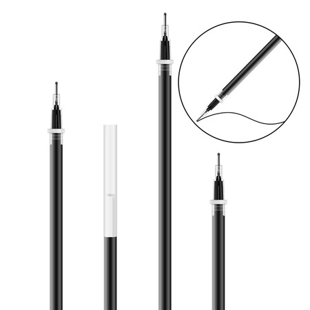 用后点评得力(deli)0.38mm全针管黑色中性笔笔芯 水笔签字笔替芯20支盒用后两个月感受？使用五星期感受告知！