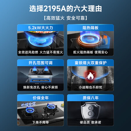 Haotaitai燃气灶具JZT-2195A怎么样？好不好用？