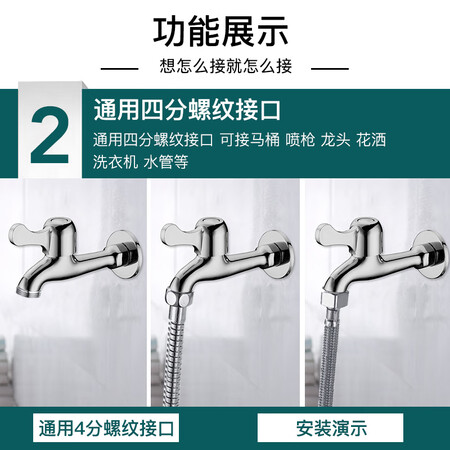 请教揭秘BSITN 波士顿黄铜单冷洗衣机水龙头加长快开卫生间浴室质量如何？用了两星期感受分享！