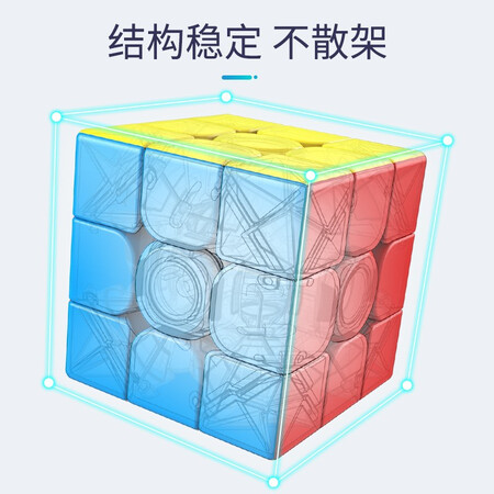 比较体验魔域文化（MoYu）碳纤维魔方二三四五3阶顺滑速拧初学者真实感受曝光？告知两周真相分享！
