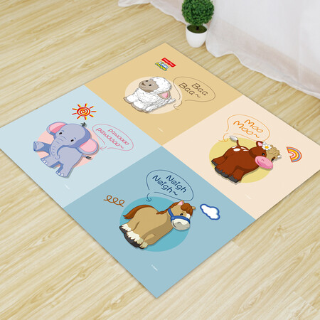 用过剖析费雪fisher-price 爬行垫宝宝爬爬垫 婴儿拼图拼接垫防滑抗质量好不好？用了两周经验分享！