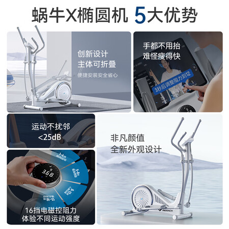 麦瑞克蜗牛x椭圆机和迪卡侬520哪个好更划算？区别大不大？